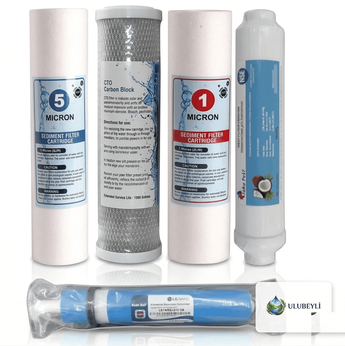 5'li Filtre Seti (Housing)