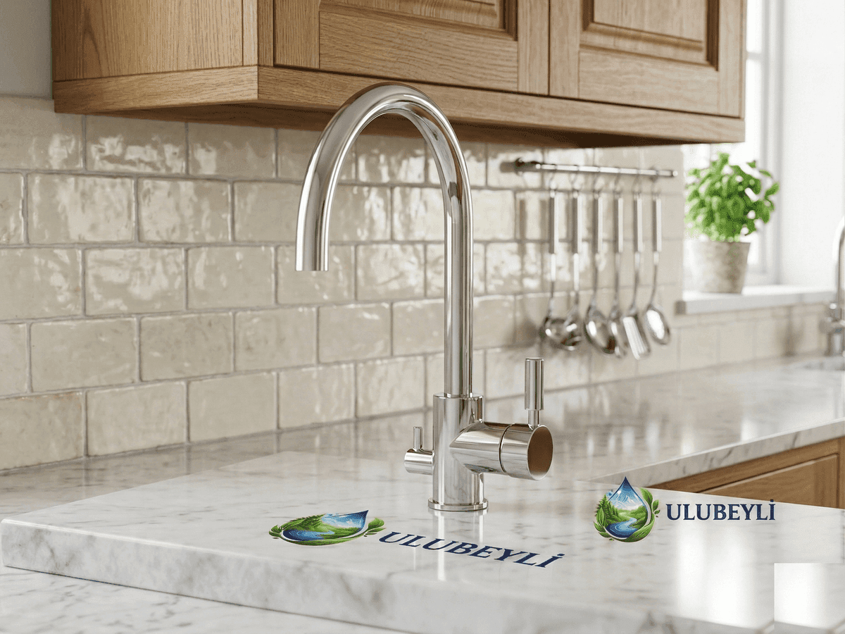 Paslanmaz 2 Girişli Musluk